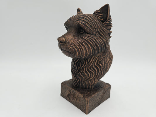 West Highland Terrier Bust