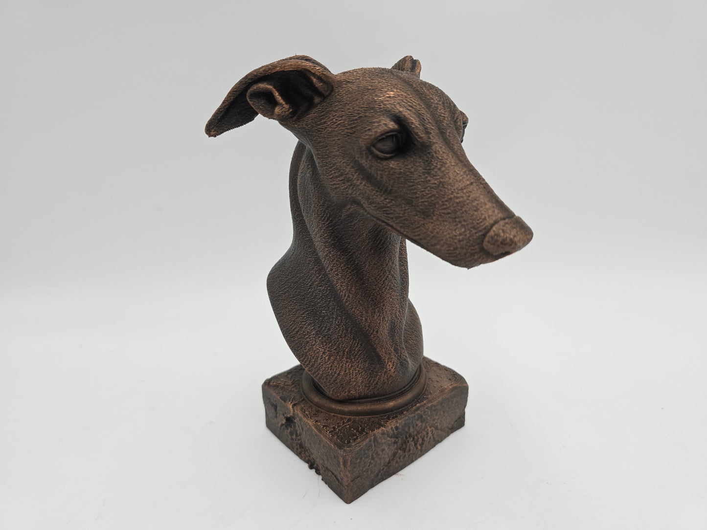 Whippet Bust