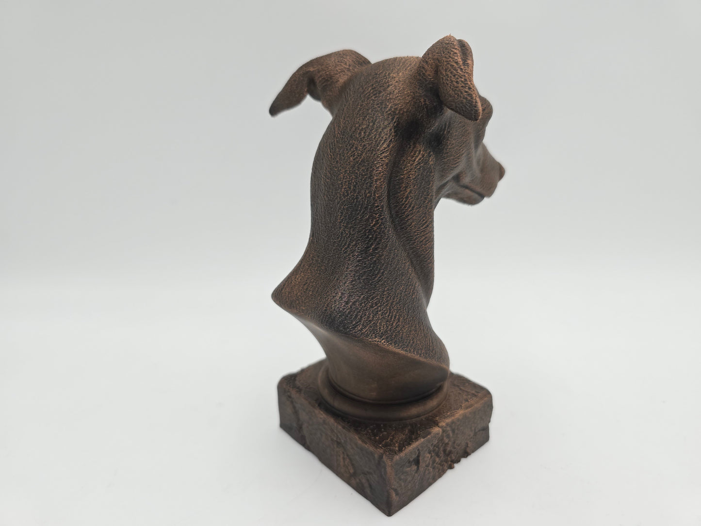 Whippet Bust