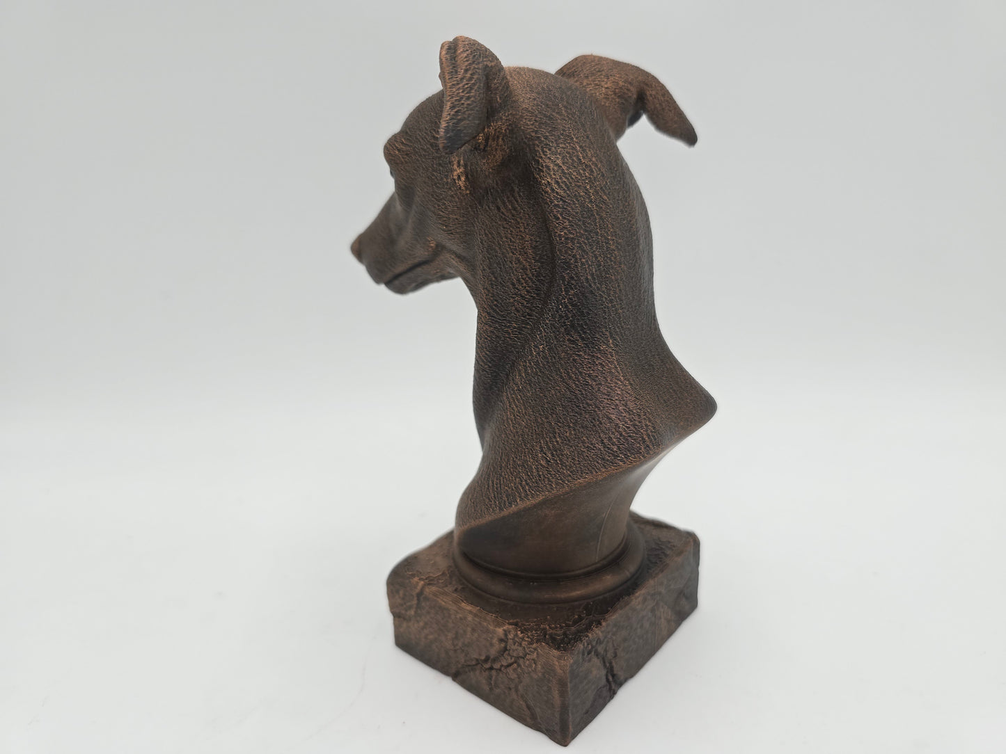 Whippet Bust