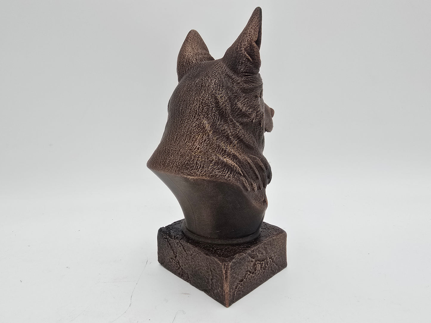 White Swiss Shepherd Bust
