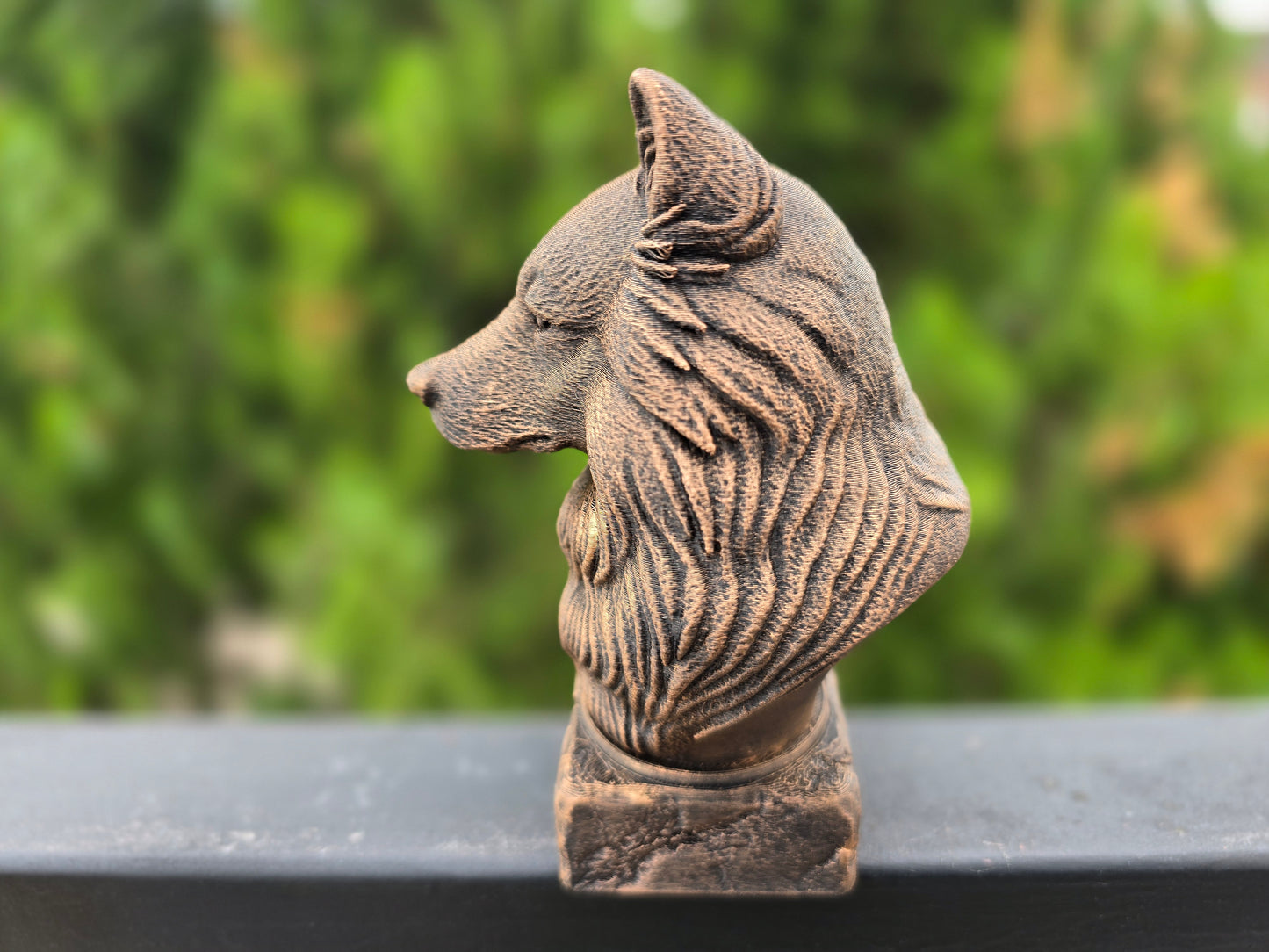 Wolf Bust