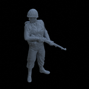 Military - WWII Soldier Standing 1