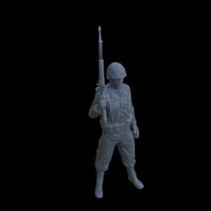 Military - WWII Soldier Standing 8