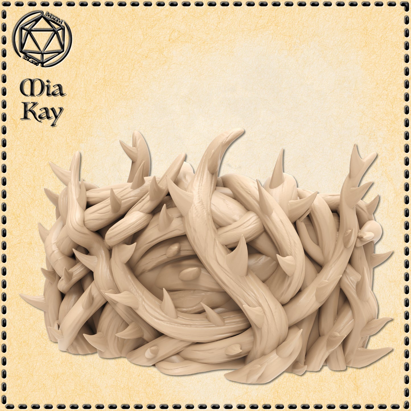 Dungeons & Dragons Wall of Thorns Miniature