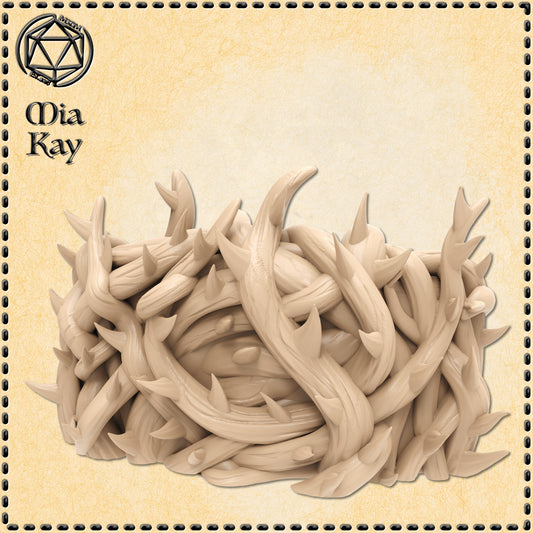 Dungeons & Dragons Wall of Thorns Miniature