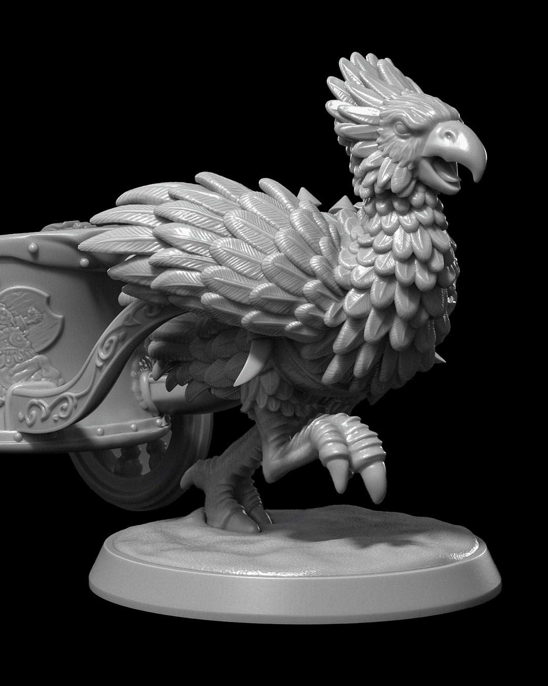 Dungeons & Dragons War Chariot Miniature