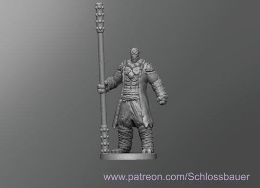 Dungeons & Dragons Warforged Monk Miniature