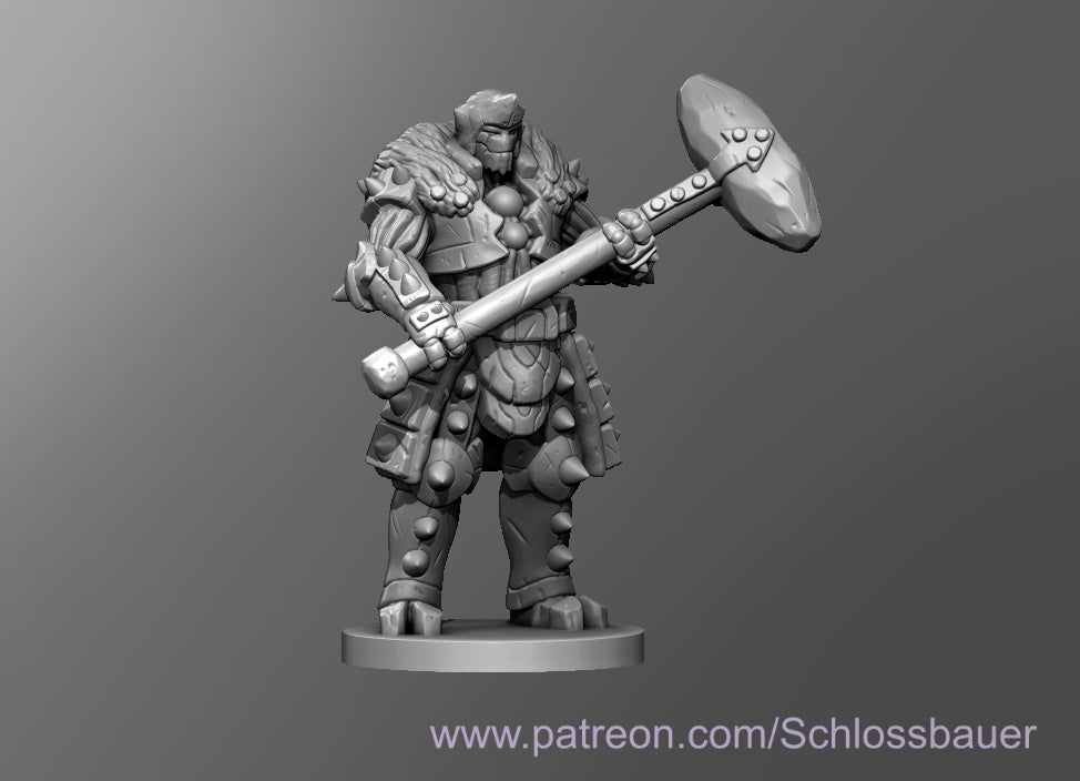 Dungeons & Dragons Warforged Miniature