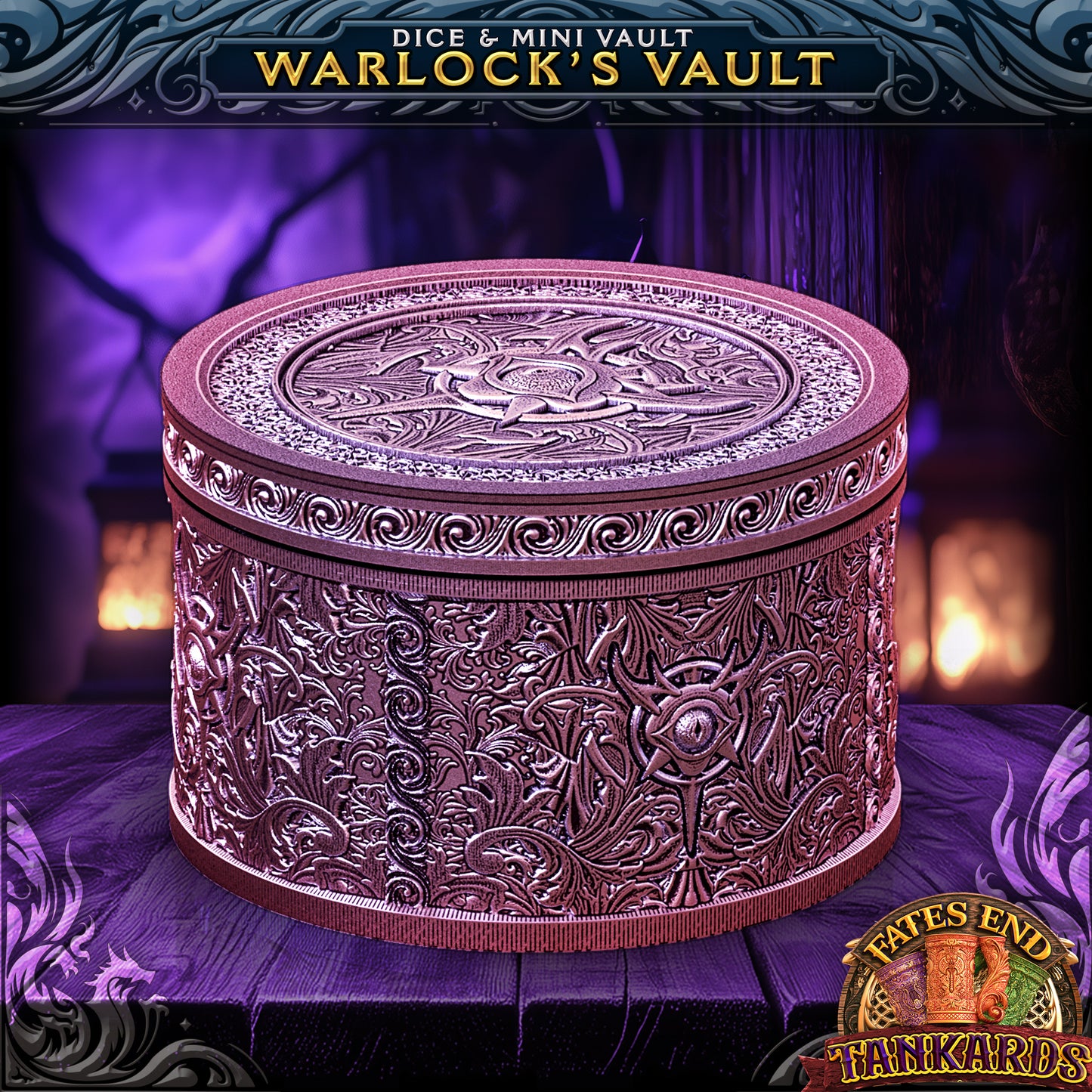 Warlock's Flask Dice Tankard and Dice Vault