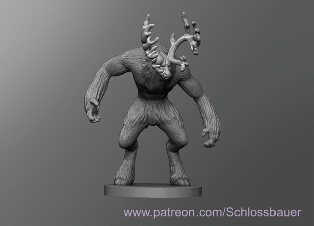 Dungeons & Dragons Werereindeer Miniature