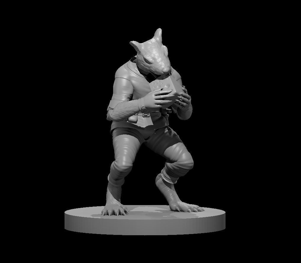 Dungeons & Dragons Wererat Miniature