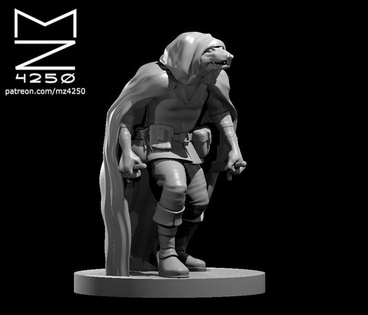 Dungeons & Dragons Wererat Miniature