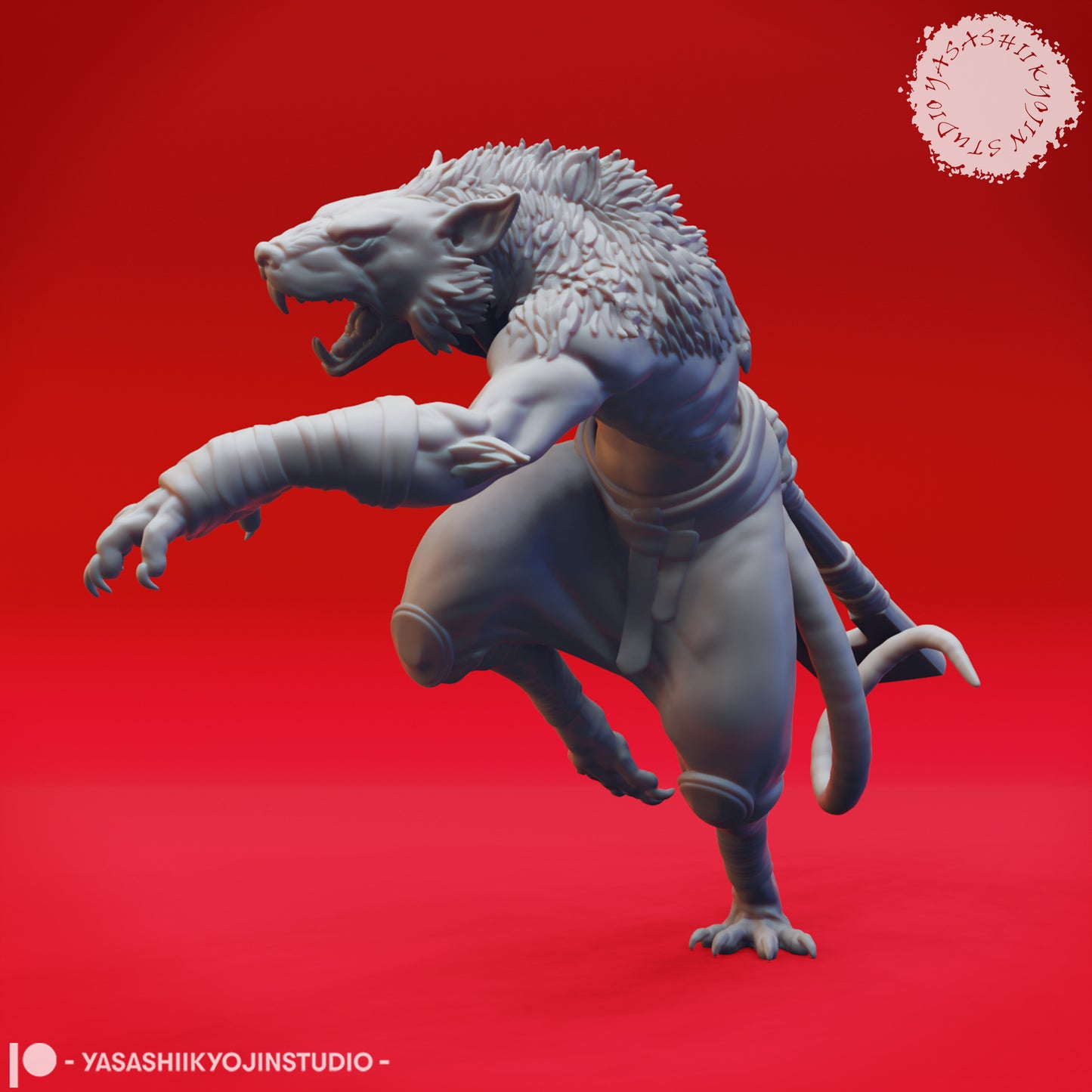 Dungeons & Dragons Wererat Miniature