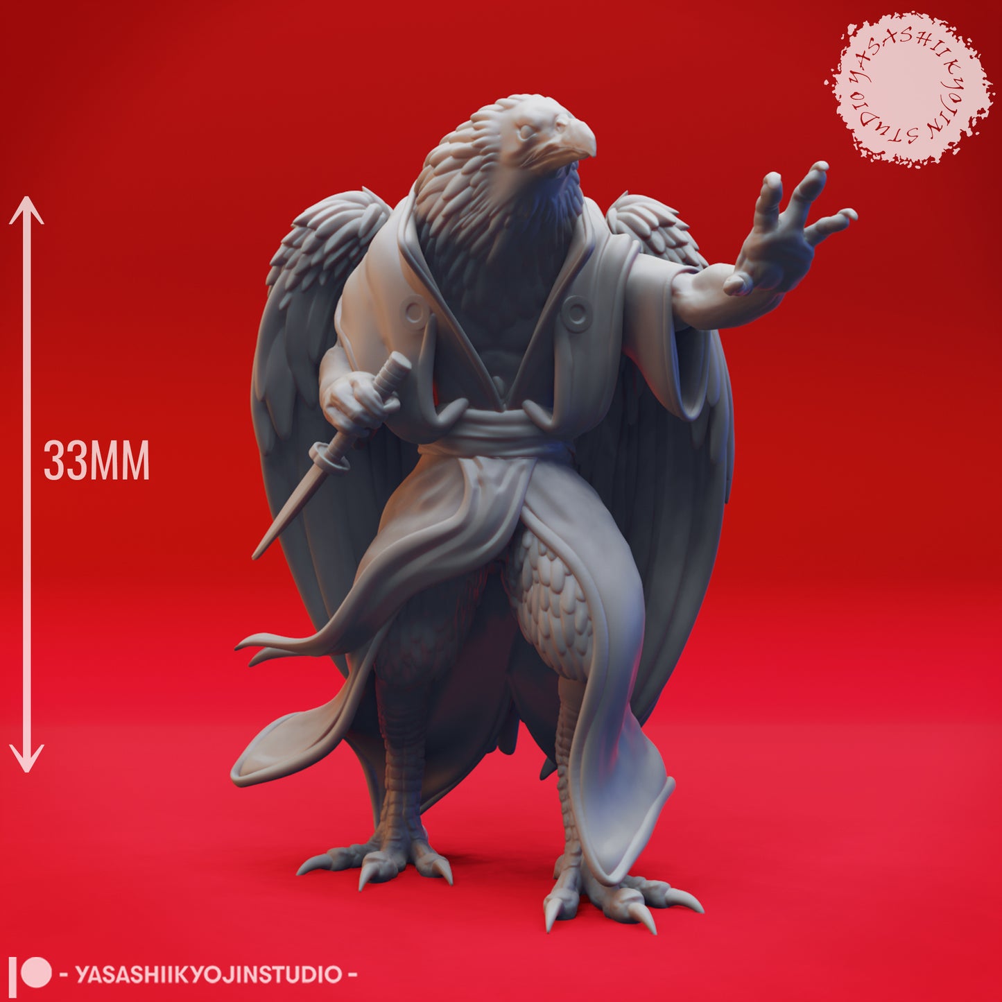 Dungeons & Dragons Wereraven Miniature