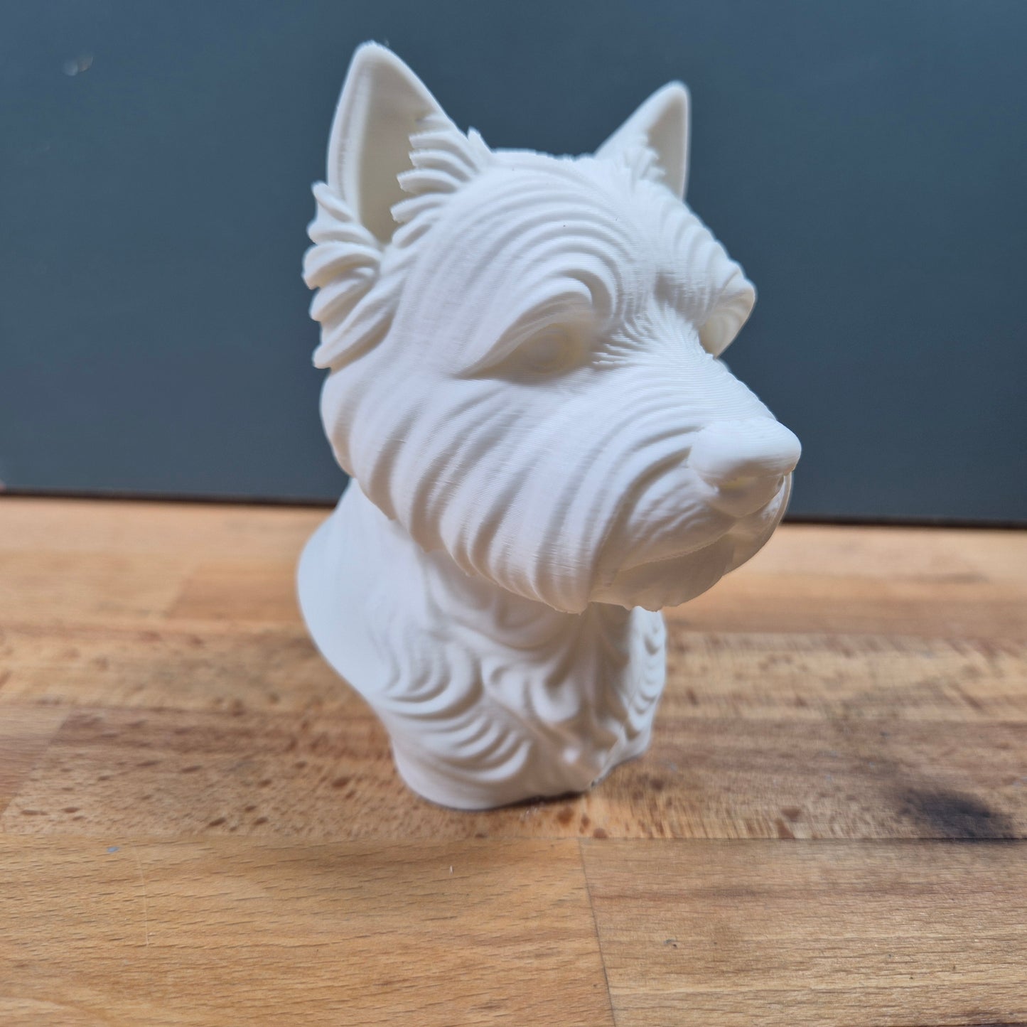 West Highland White Terrier (Westie) Bust