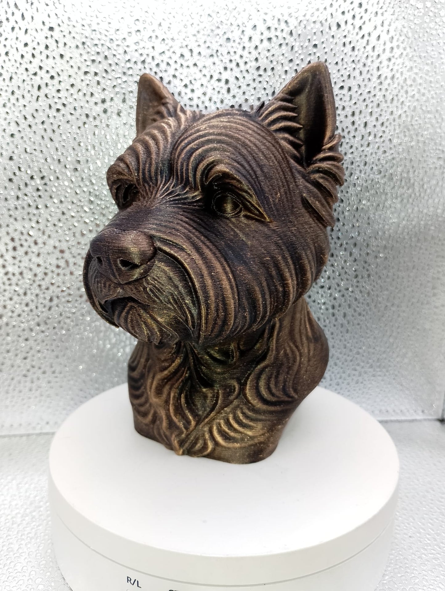 West Highland White Terrier (Westie) Bust