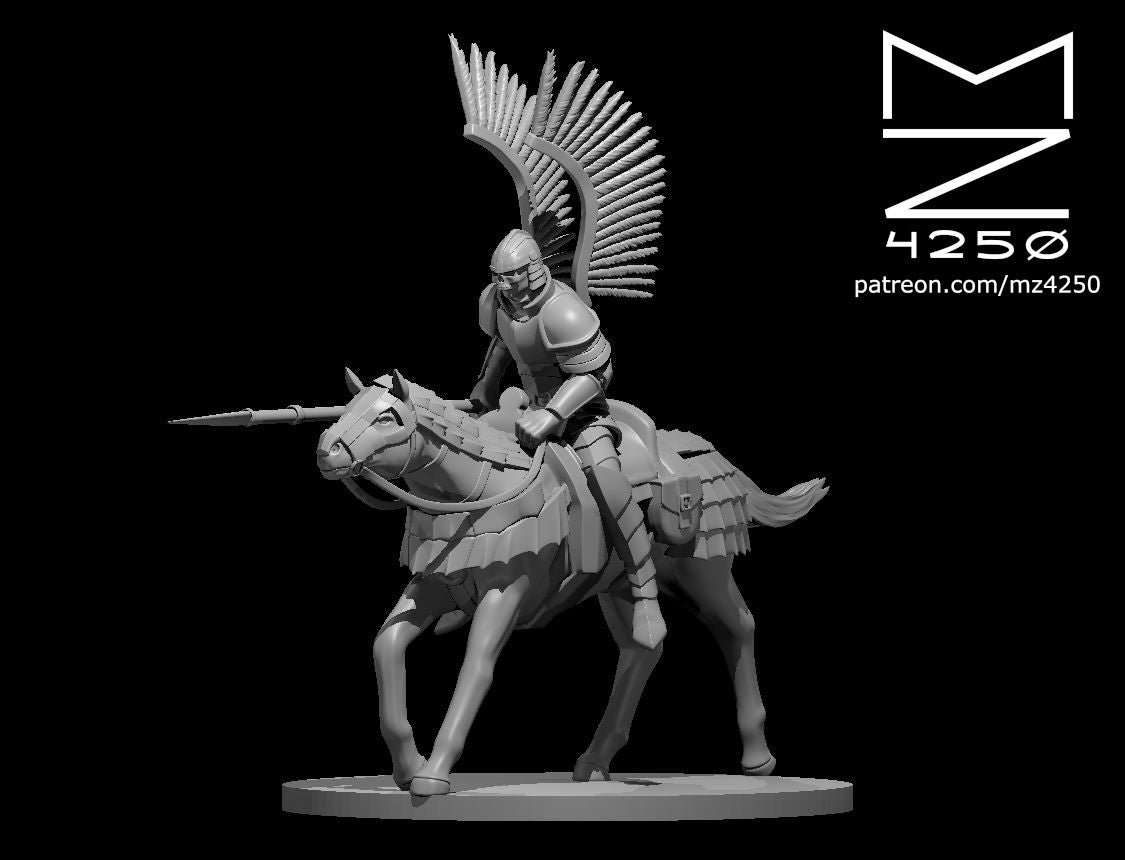 Dungeons & Dragons Winged Mounted Knight Miniature