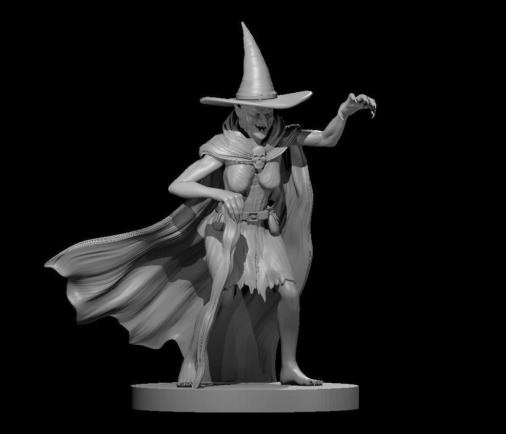 Dungeons & Dragons Witch Miniature