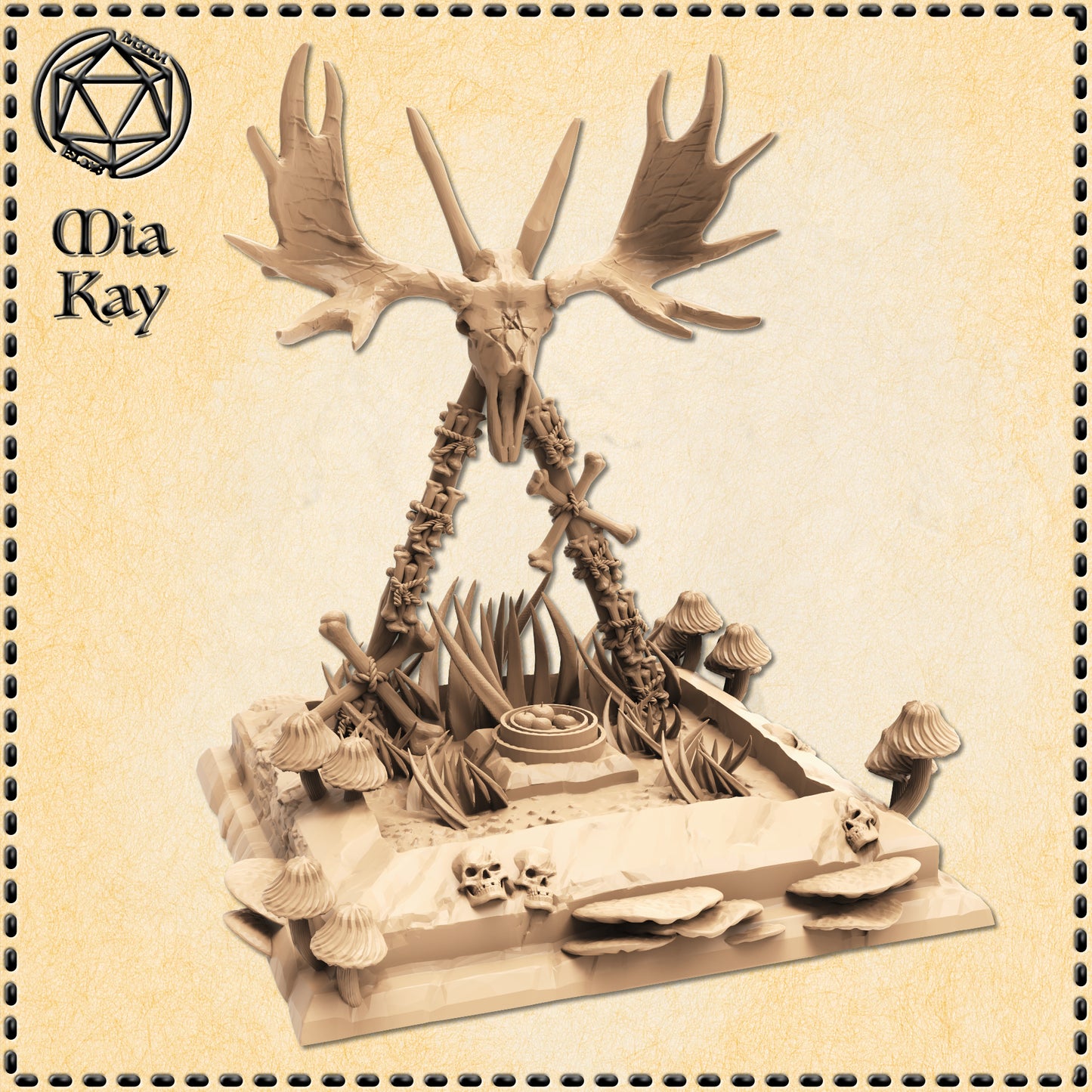 Dungeons & Dragons Woodland Altar Miniature