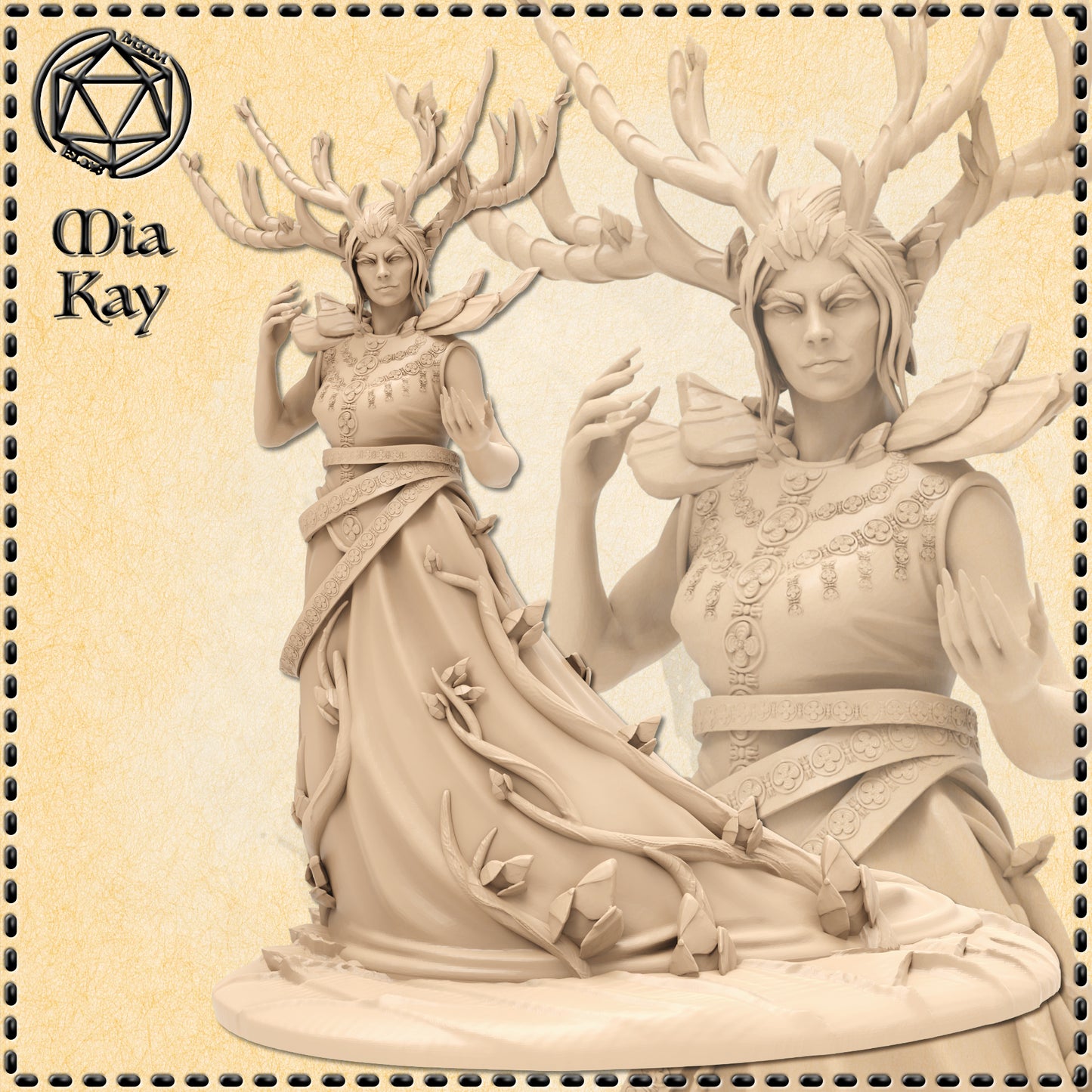 Dungeons & Dragons Woodland Queen Miniature