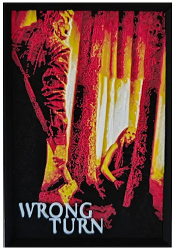 Wrong Turn movie poster fridge magnet