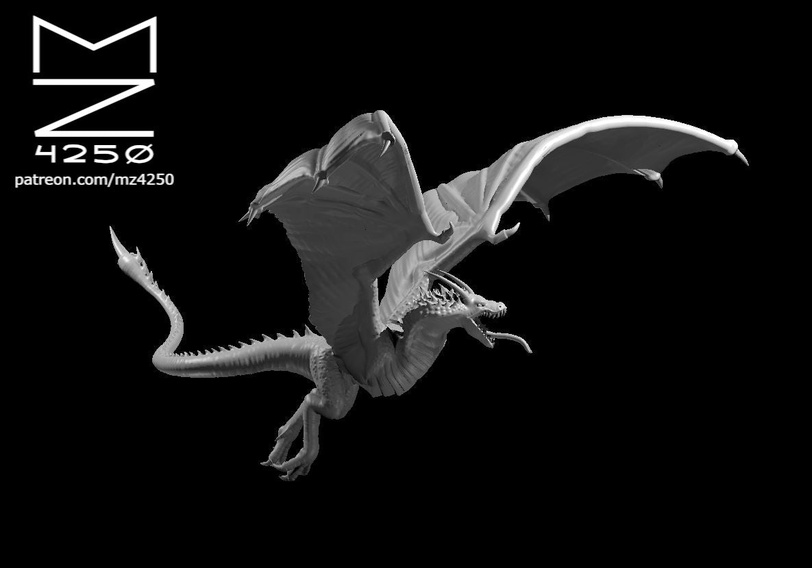 Dungeons & Dragons Wyvern Miniature