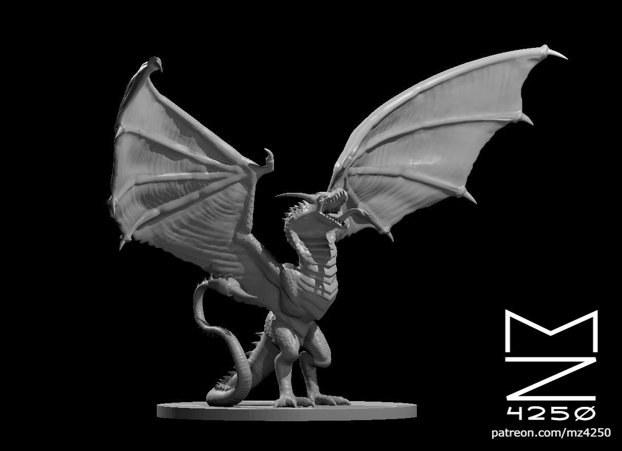 Dungeons & Dragons Wyvern Miniature