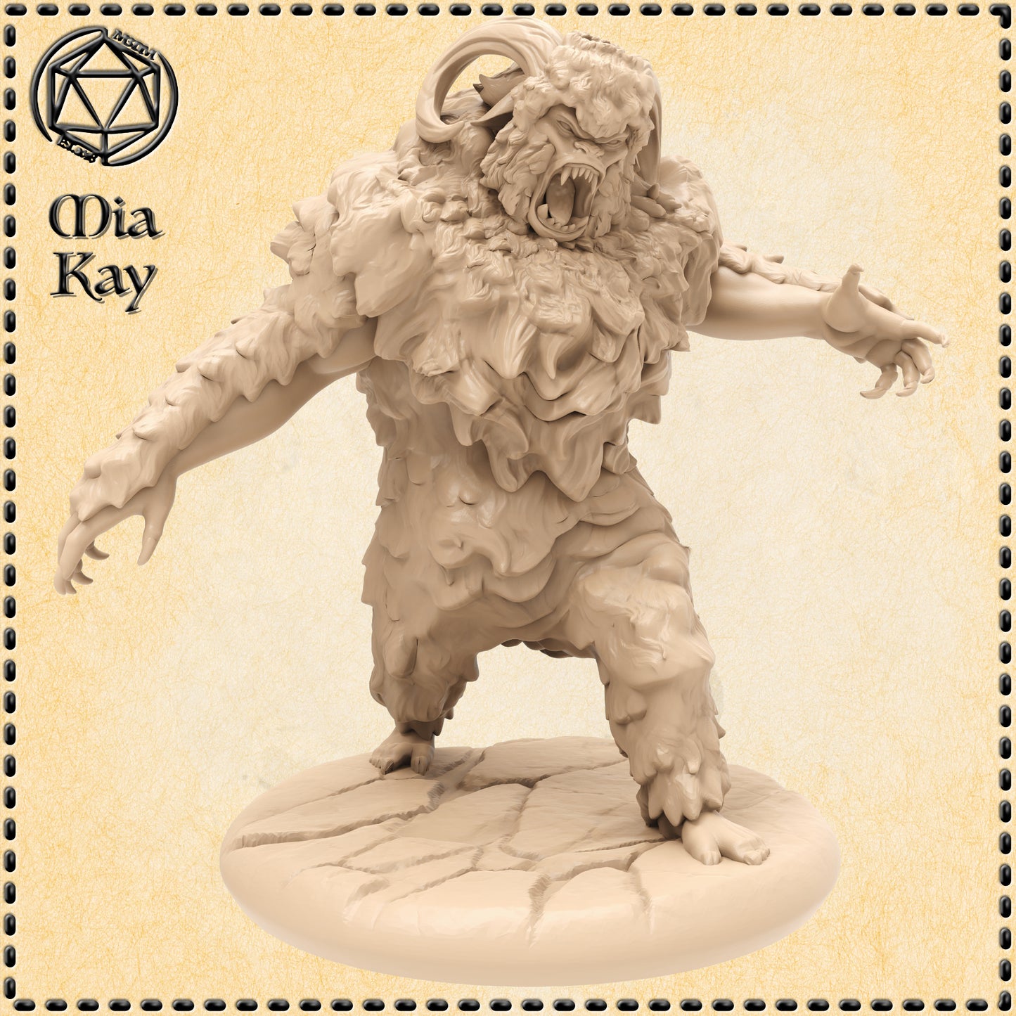 Dungeons & Dragons Yeti Miniature