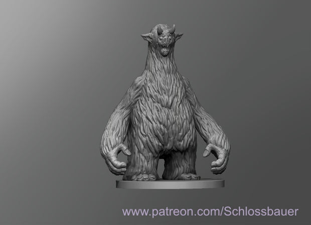 Dungeons & Dragons Yeti Miniature