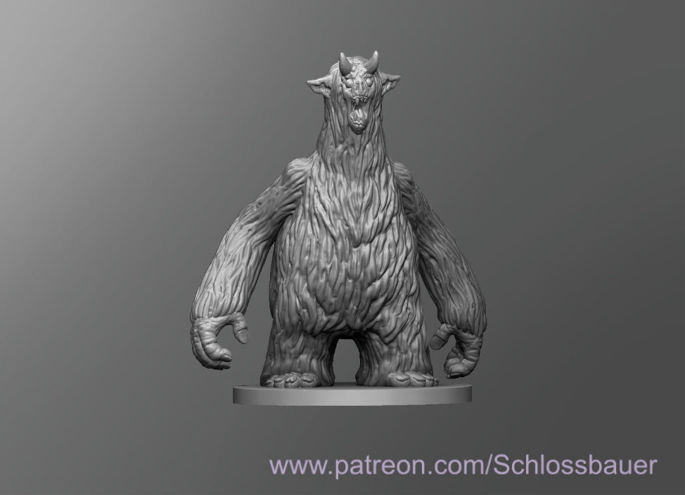 Dungeons & Dragons Yeti Miniature