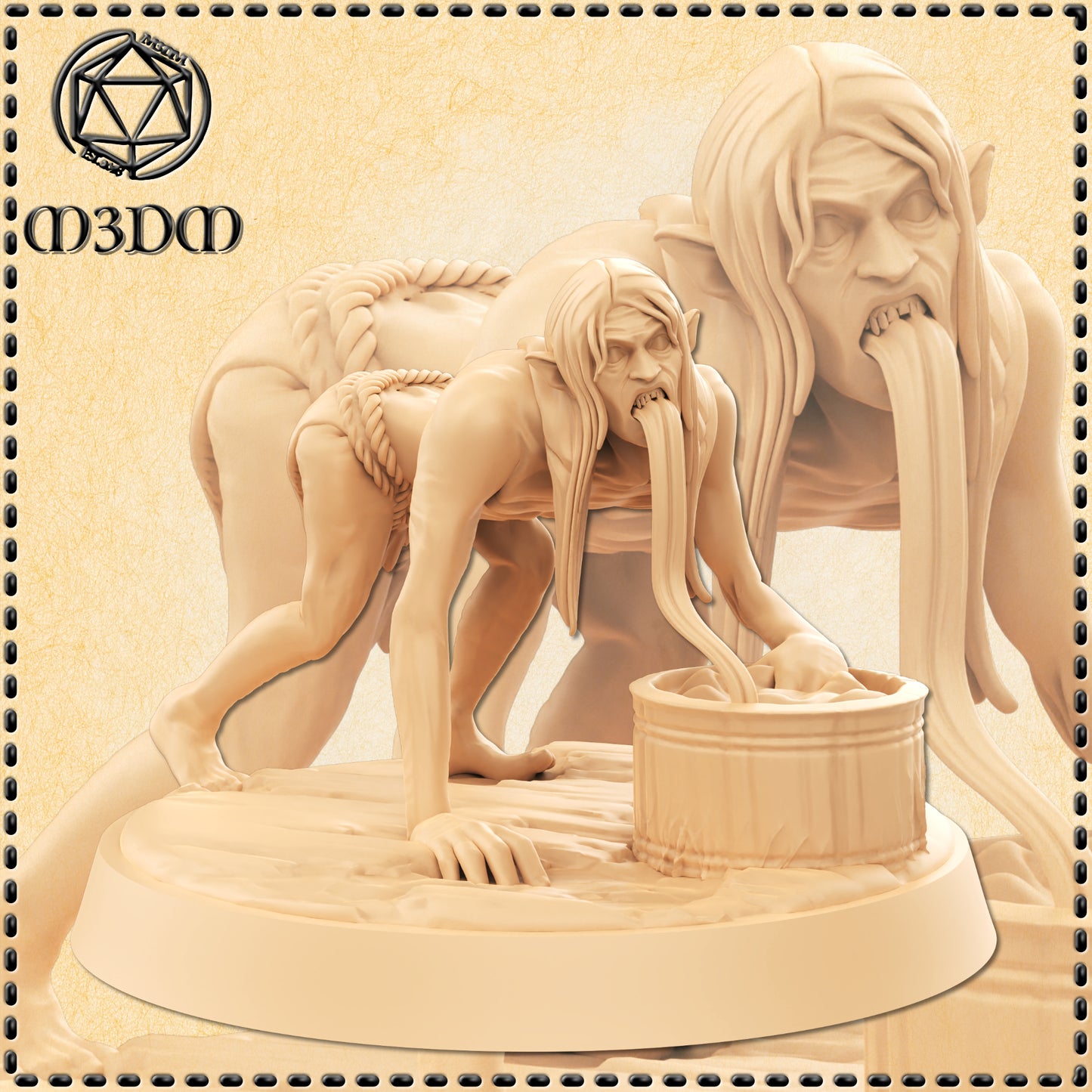 Dungeons & Dragons Yokai Akaname Miniature