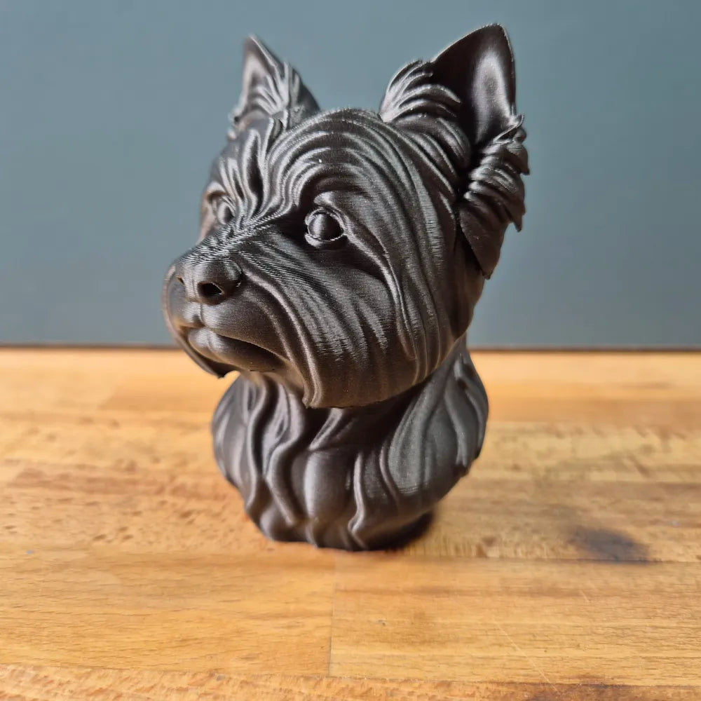 Yorkshire Terrier Bust