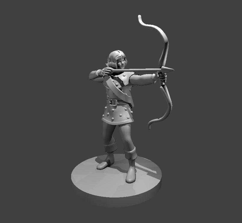 Dnd Ranger Mini Dungeons & Dragons Young Human Male Ranger Miniature – Borishotch ...