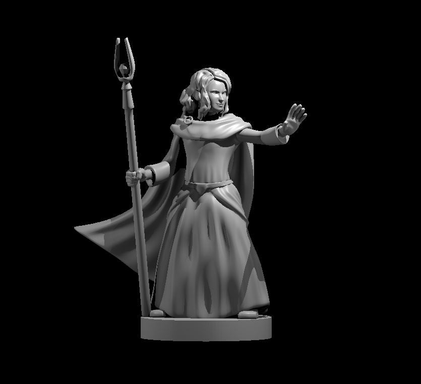 Dungeons & Dragons Young Human Sorceress Miniature