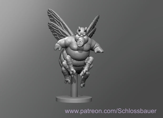 Dungeons & Dragons Zebub Miniature