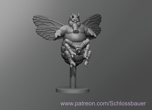 Dungeons & Dragons Zebub Miniature