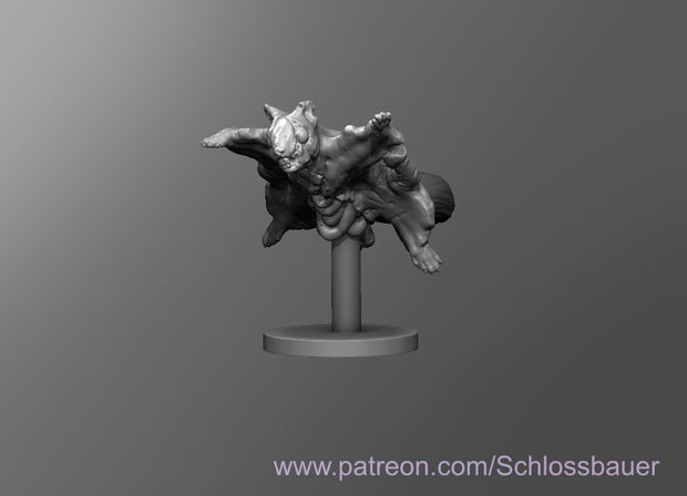 Dungeons & Dragons Zombie Flying Squirrel Miniature
