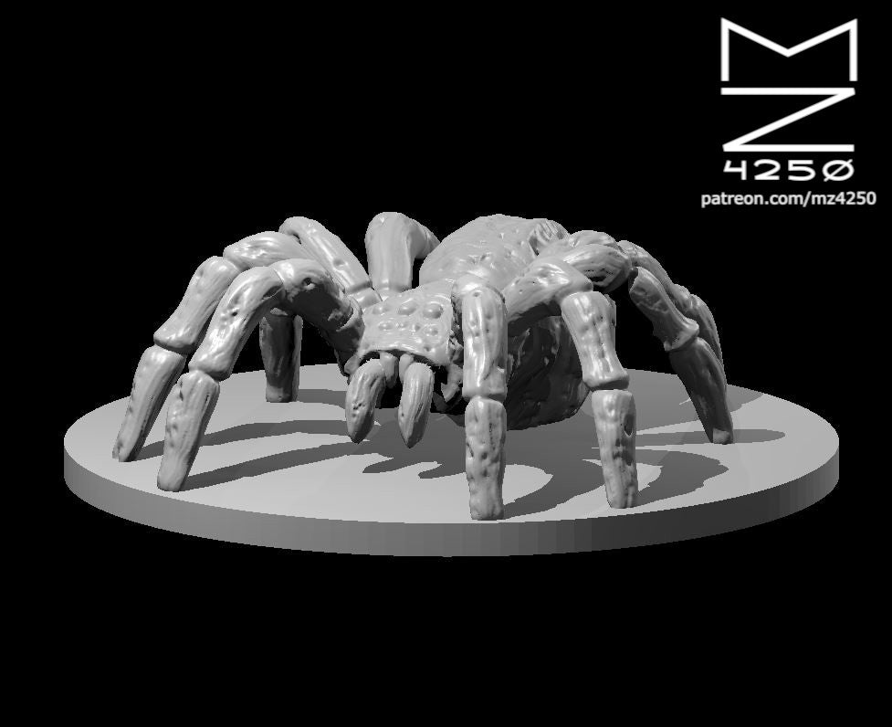 Dungeons & Dragons Zombie Giant Spider Miniature