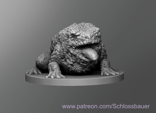 Dungeons & Dragons Zombie Giant Toad Miniature