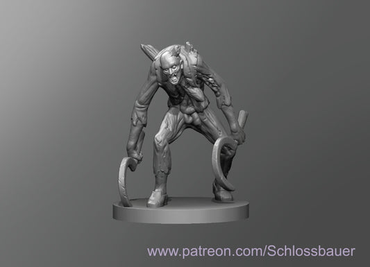 Dungeons & Dragons Zombie Grandfather Miniature