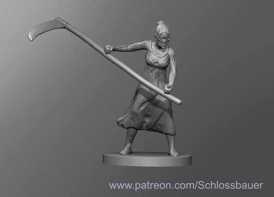 Dungeons & Dragons Zombie Grandmother Miniature