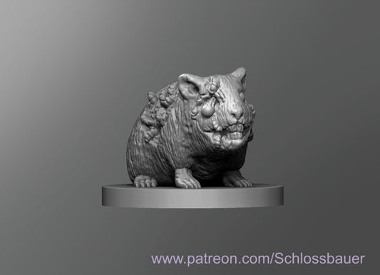 Dungeons & Dragons Zombie Hamster Miniature