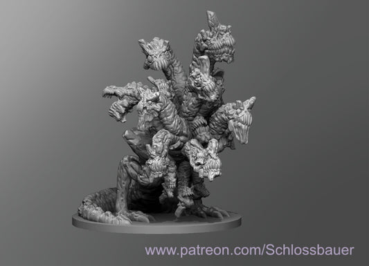 Dungeons & Dragons Zombie Hydra Miniature