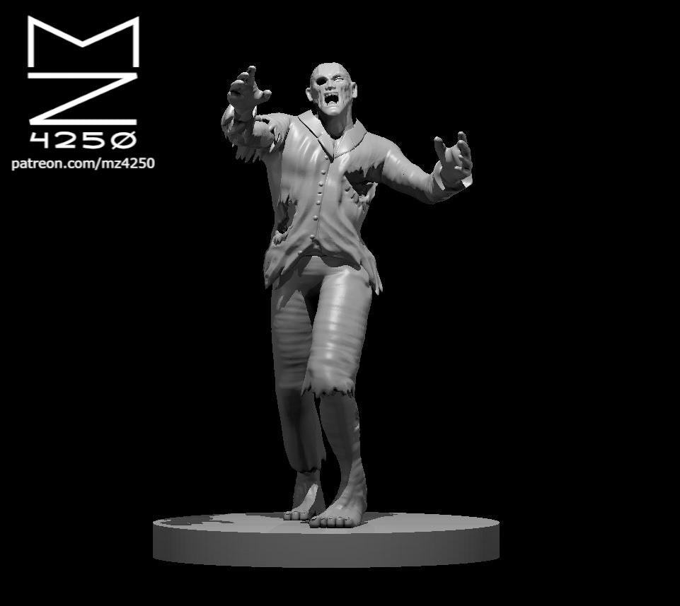 Dungeons & Dragons Zombie Miniature