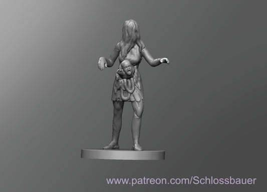 Dungeons & Dragons Zombie Mother Miniature