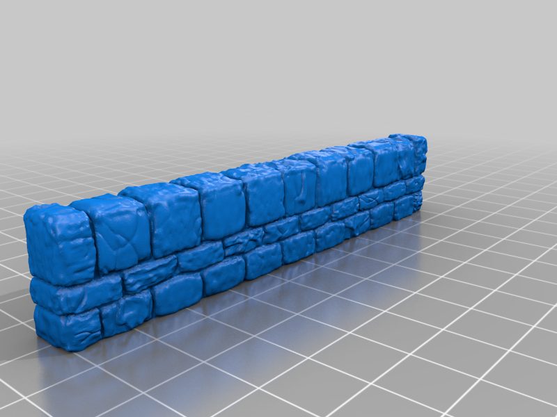 Openforge Dungeon Stone Wall Wall Inch 4x Low