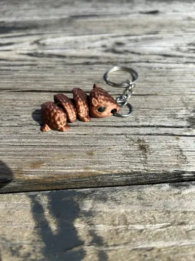 Armadillo Keychain