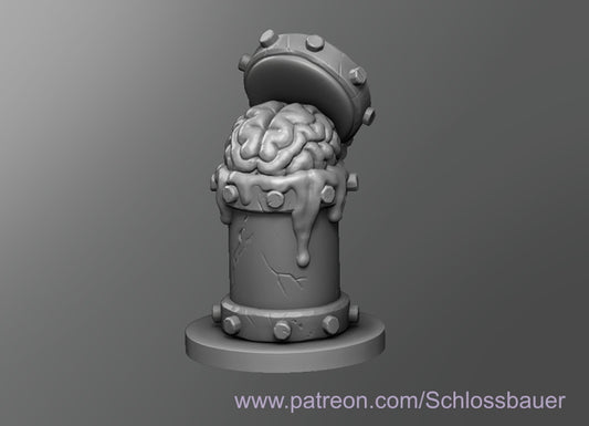 Dungeons & Dragons Brain in a Jar Miniature