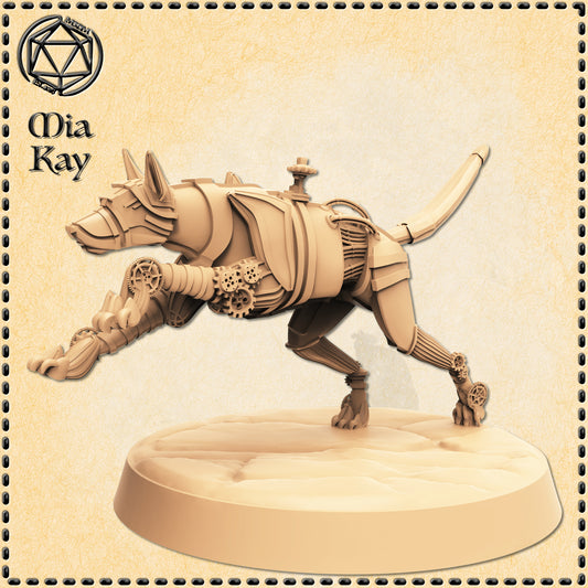 Dungeons & Dragons Clockwork Dog Miniature